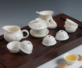 Gu Ci Gongfu - Bone China Tea Set [CTA703]